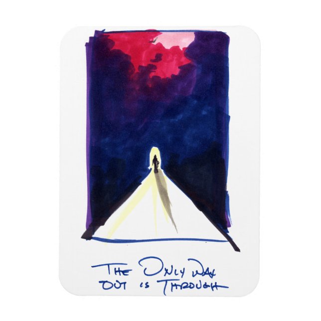 Der einzige Ausweg ist durch Magnet (Vertikal)