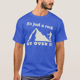 Der einzige Felsen, der über den Bergfelsen hinweg T-Shirt