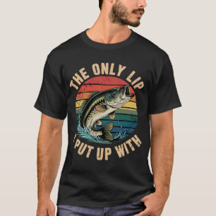 Der einzige Lippe, mit der ich lustige Angeln mach T-Shirt