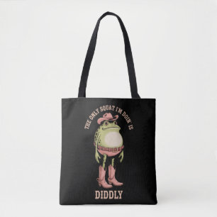 Der einzige Squat, den ich mache, ist der lächerli Tasche