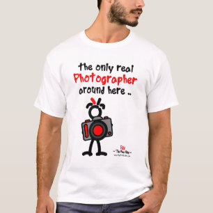 Der einzige wirkliche Fotograf um hier. T-Shirt