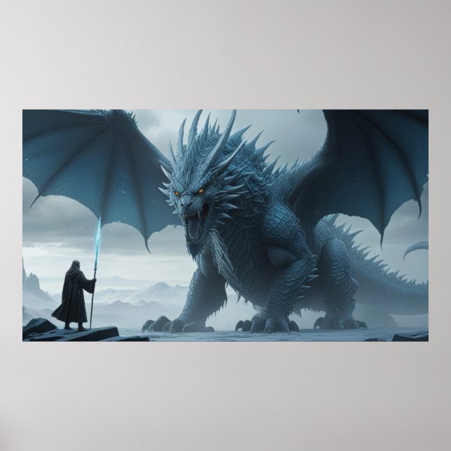 Der Eisdrache und der Zauberer. Meet Frostbite Poster (Vorne)