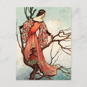 Der Eisenstück: Die verlorene Prinzessin klettert  Postkarte