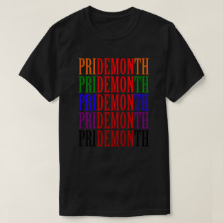 Der eiserne Dämon-Monat T-Shirt