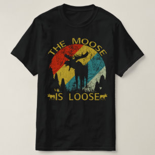 der Elch ist frei Vintag T-Shirt