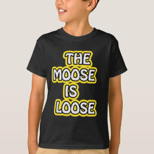 Der Elch ist locker, lustiger Elch-Spruch T-Shirt