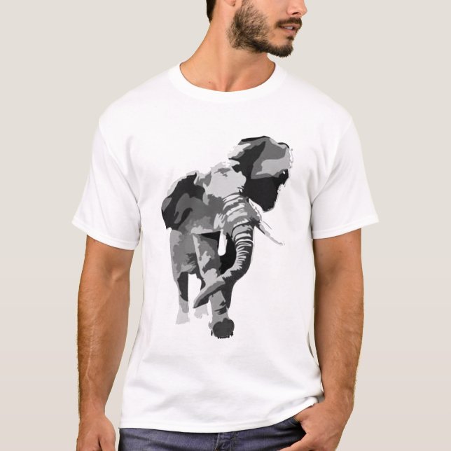 der Elefant-T - Shirt (Vorderseite)