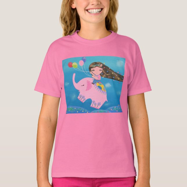 Der Elefantenreiter T-Shirt (Vorderseite)