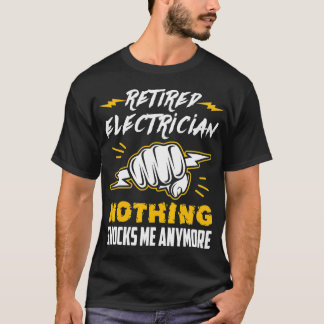 Der Elektromüde schockiert mich noch mehr T-Shirt