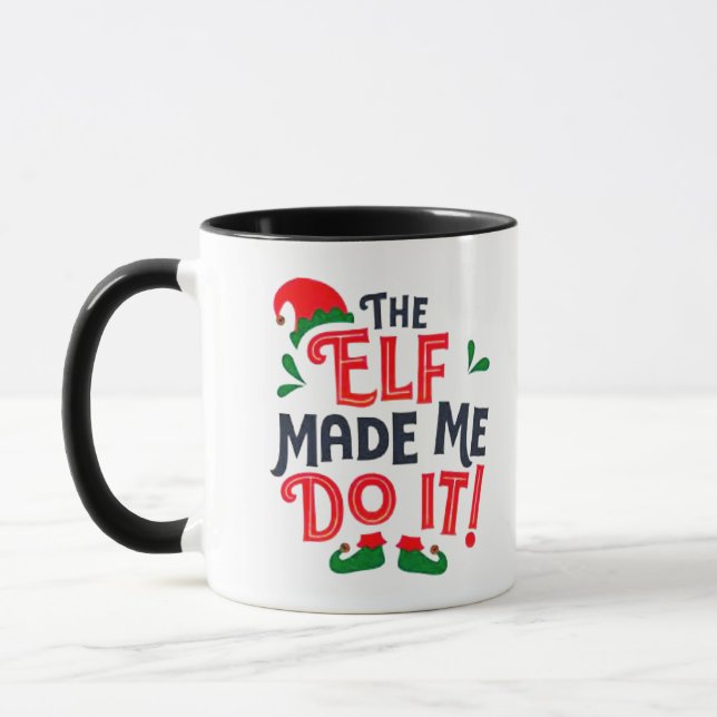 Der Elf hat mich dazu gebracht, es zu tun Tasse (Links)
