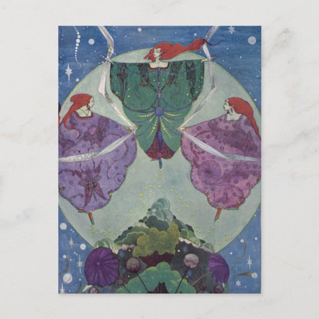 Der Elf-Hügel Postkarte (Vorderseite)