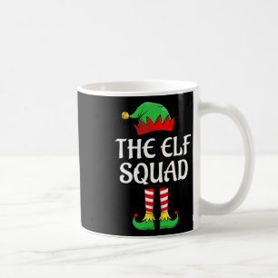Der Elf Squad Familie Matching Group Weihnachtsspa Kaffeetasse