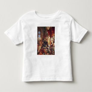 Der Empfang von Christoph Kolumbus Kleinkind T-shirt