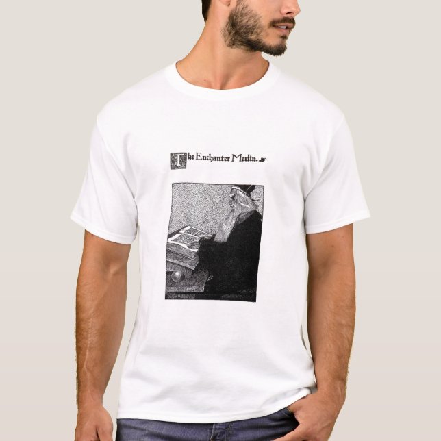 Der Enchanter MERLIN T-Shirt (Vorderseite)