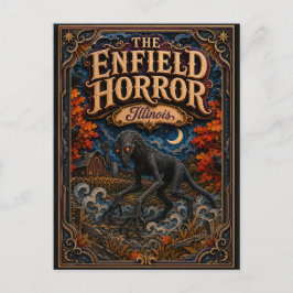 Der Enfield-Horror Illinois Popcut-Legenden Postkarte