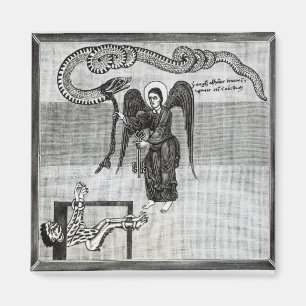 Der Engel, der die Schlüssel der Hölle hält Magnet