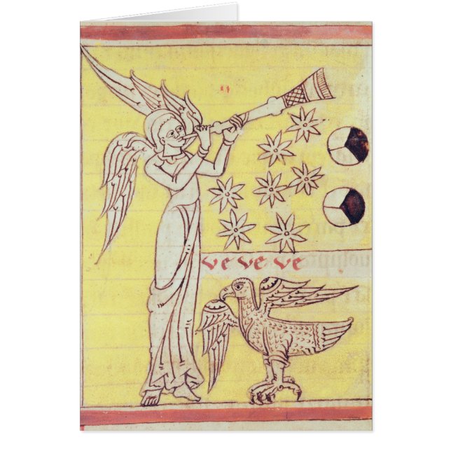 Der Engel, der die Trompete durchbrennt (Vorne)