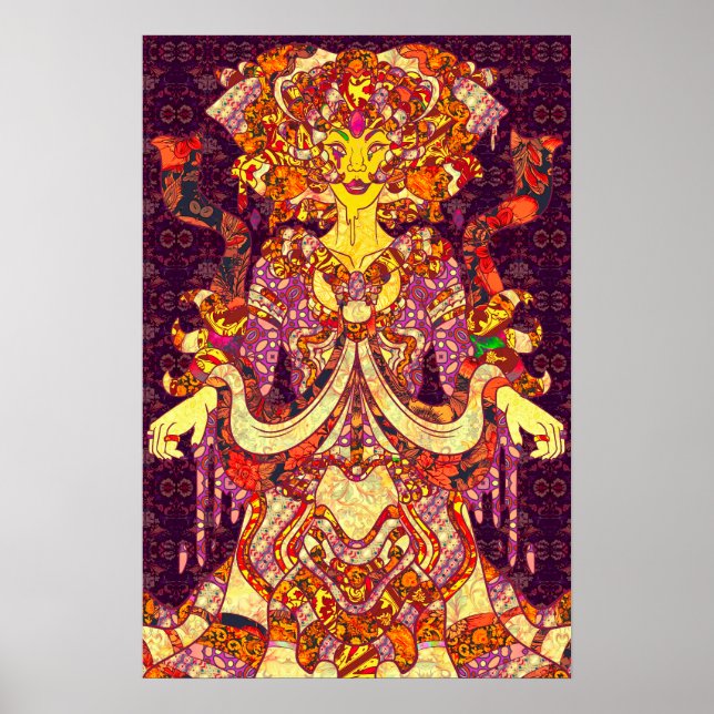 Der Engel des Goldes Poster (Vorne)