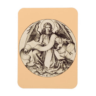 Der Engel des heiligen Matthäus - Kunstsymbol Magnet