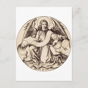 Der Engel des heiligen Matthäus - Symbol der feine Postkarte