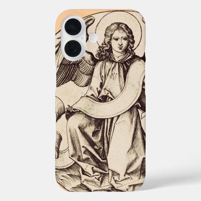 Der Engel des Heiligen Matthew iPhone 16 Hülle (Rückseite)