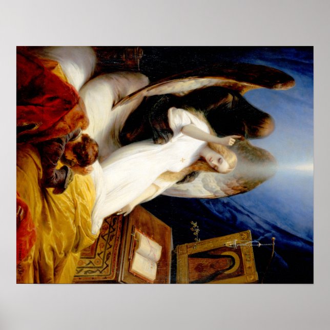 Der Engel des Todes fallen Poster (Vorne)