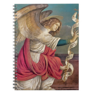 Der Engel Gabriel Vintage Notizblock