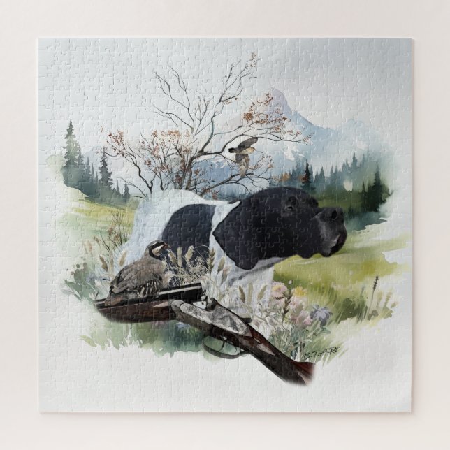 Der englische Pointer (Vertikal)