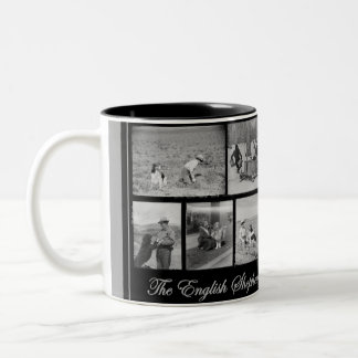 Der englische Schäfer - Amerikas Bauernhof-Hund Zweifarbige Tasse