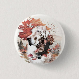 Der englische Setter, Leidensjagd Button