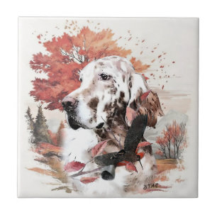 Der englische Setter, Leidensjagd Fliese