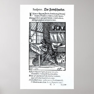 Der Engraver, veröffentlicht von Hartman Schopper Poster