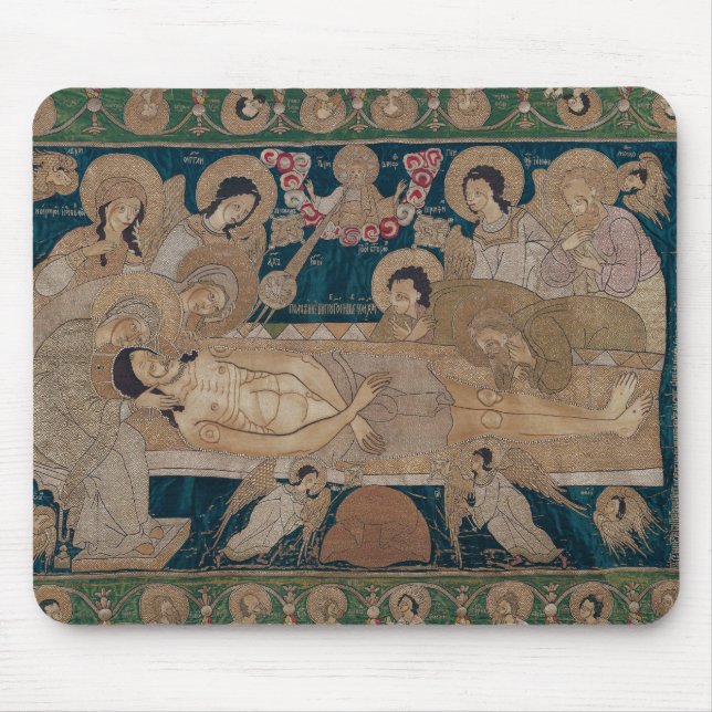 Der Entombment, Moskau-Schule, 1678 Mousepad (Vorne)