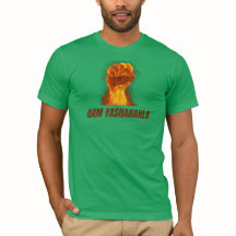 Der entspannte T - Shirt aufstrebender Männer