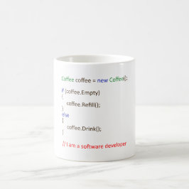 Der Entwickler-Kaffee Kaffeetasse