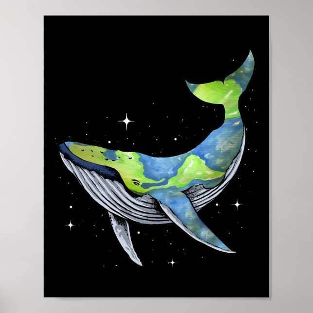 Der Erdmeerwald rettet den Planeten Erde Poster (Vorne)