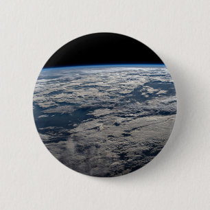Der Erdwall über einem bewölkten Western Australie Button