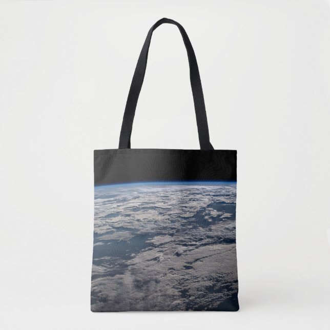Der Erdwall über einem bewölkten Western Australie Tasche (Vorderseite)