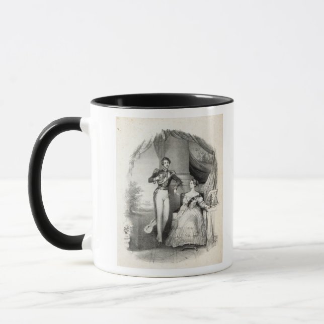 Der erfolgreiche Kandidat Tasse (Links)