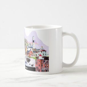 Der Eriesee-Leuchttürme Kaffeetasse