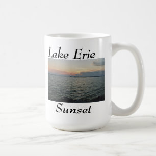 Der Eriesee-Sonnenuntergang Kaffeetasse