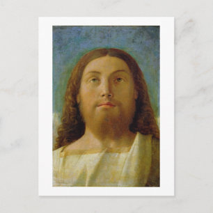 Der Erlöser (Öl auf Tafel) Postkarte