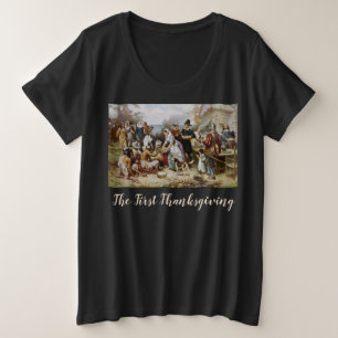 Der erste Erntedank ist ein Shirt mit der Plus-Grö