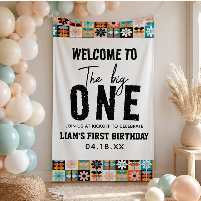 Der erste Geburtstag der BIG Banner (The BIG One 1st Birthday Banner)