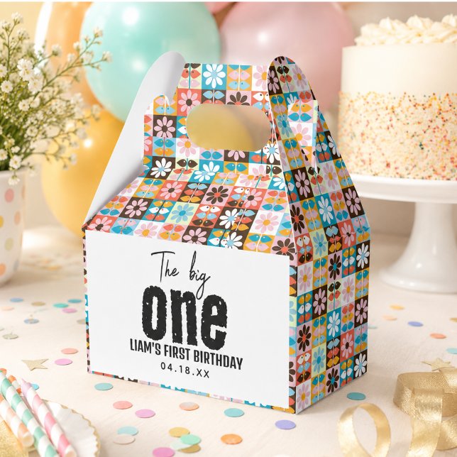 Der erste Geburtstag der BIG Geschenkschachtel (The BIG One 1st Birthday Favor Boxes)
