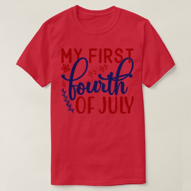Der erste Juli 1 T-Shirt (Design vorne)