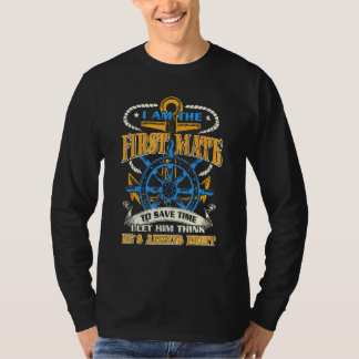 Der erste Kumpel, den ich Ließ, denkt, er sei imme T-Shirt
