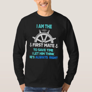 Der erste Kumpel, den ich Ließ, denkt, er sei imme T-Shirt