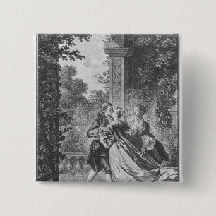 Der erste Kuss der Liebe Button