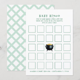 Der erste Patricktopf mit der Bingo-Spielkarte für Einladung